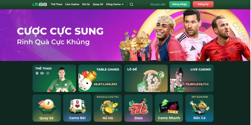 Đôi điều về nhà cái thể thao UK88