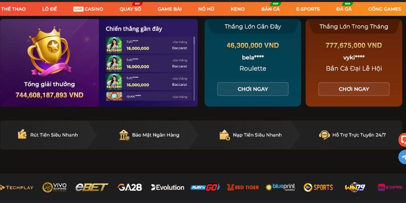 Ưu điểm vượt trổi tại nhà cái SV88