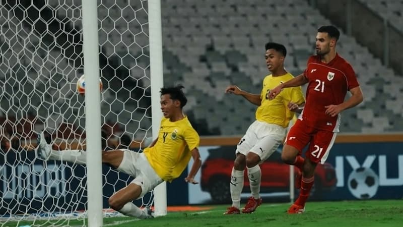 Tuyển U23 Indonesia thể hiện sức mạnh của ứng viên vô địch trước Brunei